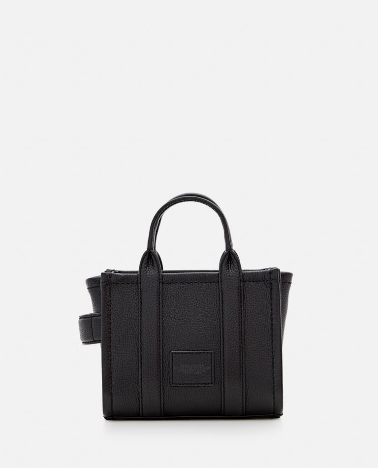 Outlets Marc by Marc Jacobs Black Leather Zippered Tote