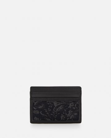 Versace - CARD CASE FABRIC JACQUARD