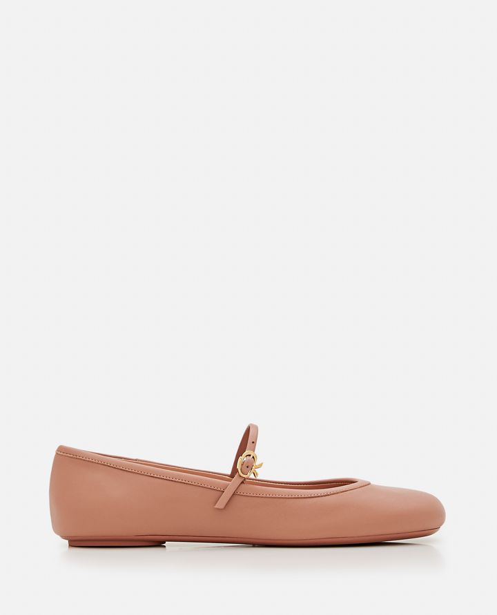 Gianvito Rossi - LEATHER BALLET FLAT_1