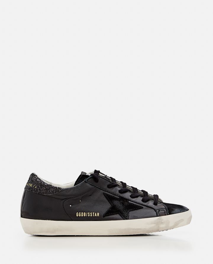 Golden Goose - SUPER STAR LEATHER SNEAKERS_1