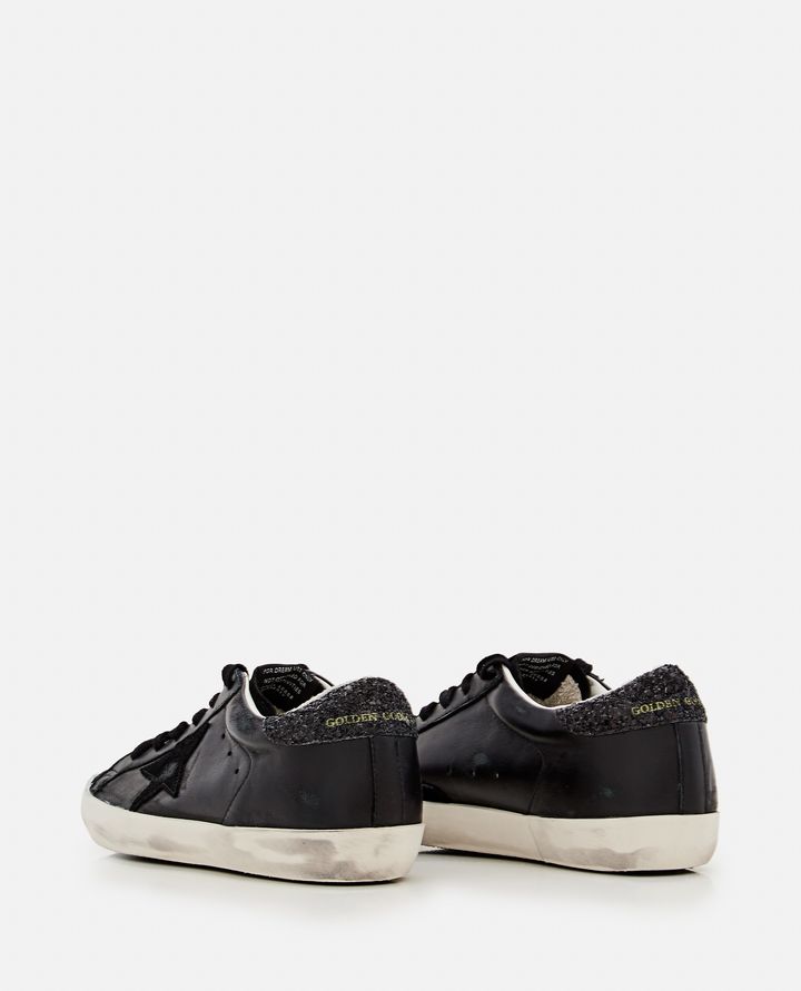 Golden Goose - SUPER STAR LEATHER SNEAKERS_5