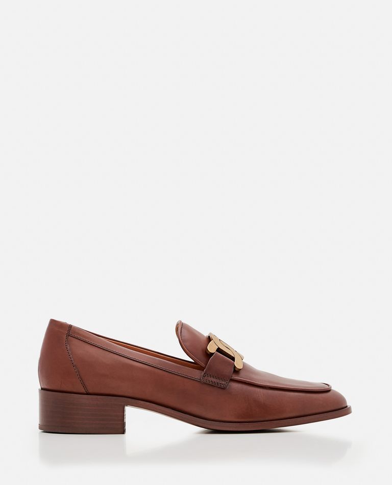 Tod's  ,  35mm Leather Loafers  ,  Brown 39,5