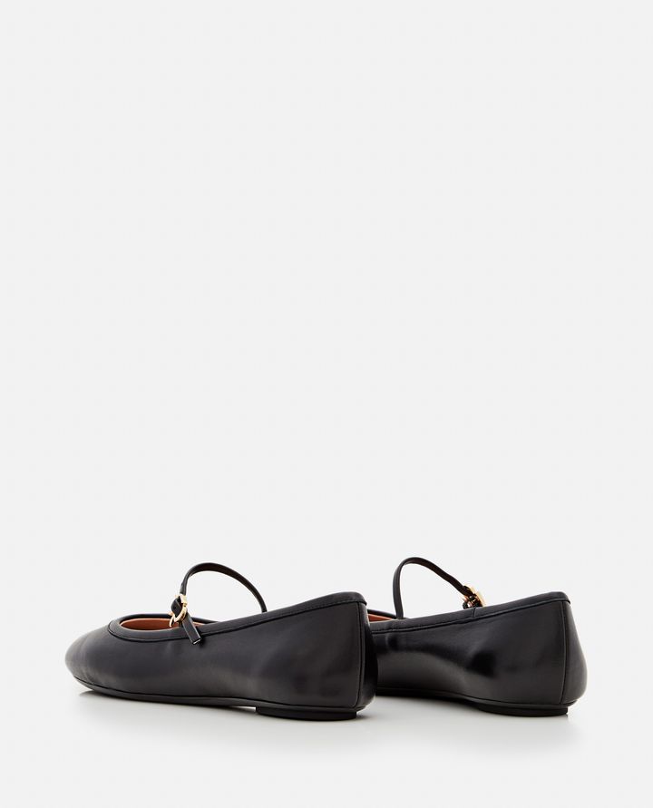 Gianvito Rossi - LEATHER BALLET FLAT_3