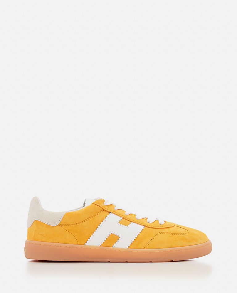 Hogan  ,  Cool Suede Sneakers  ,  Orange 38