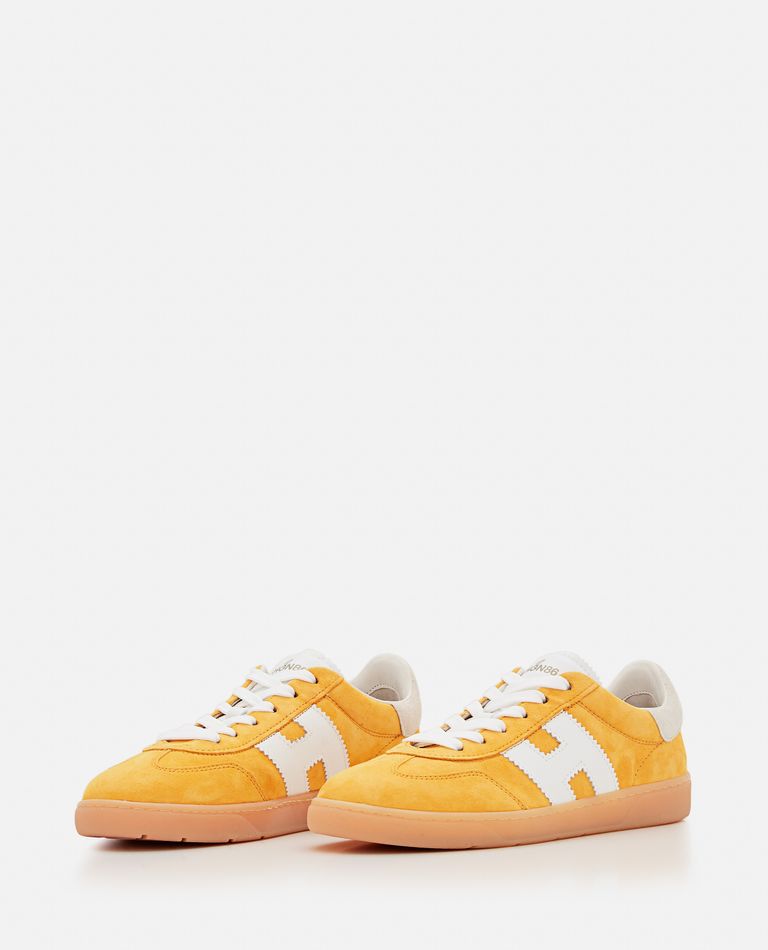 Hogan  ,  Cool Suede Sneakers  ,  Orange 38