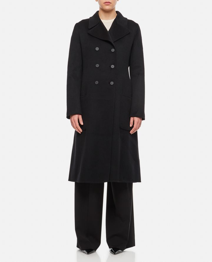 Lanvin - DOUBLE BREASTED MID LENGTH CASHMERE COAT_1