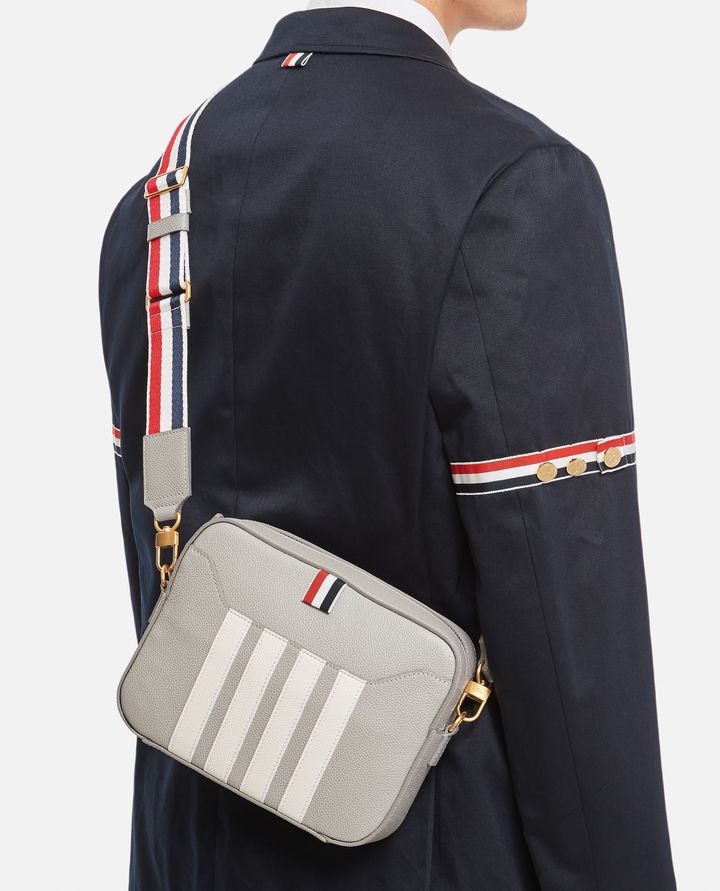 Thom Browne - SMALL LEATHER CAMERA BAG_5