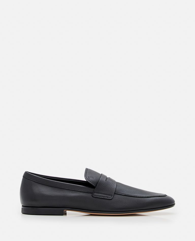 Tod's  ,  Leather Loafers  ,  Black 10