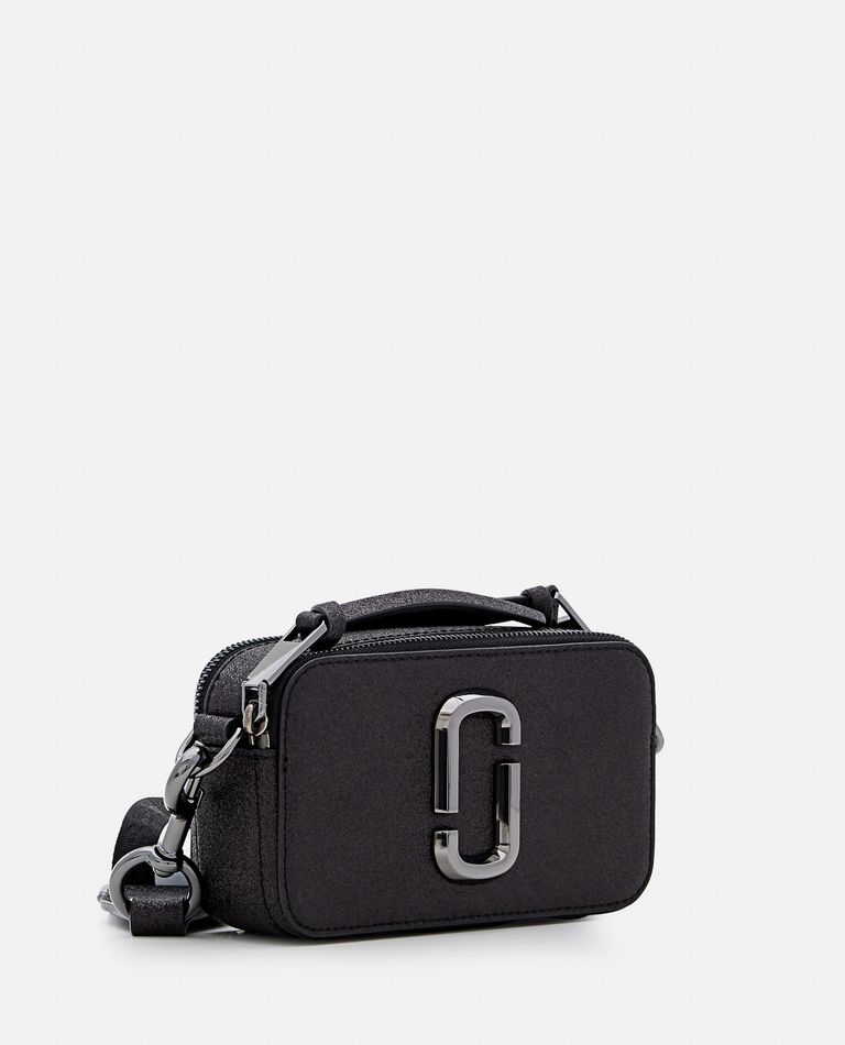Marc Jacobs  ,  The Snapshot Leather Shoulder Bag  ,  Black TU