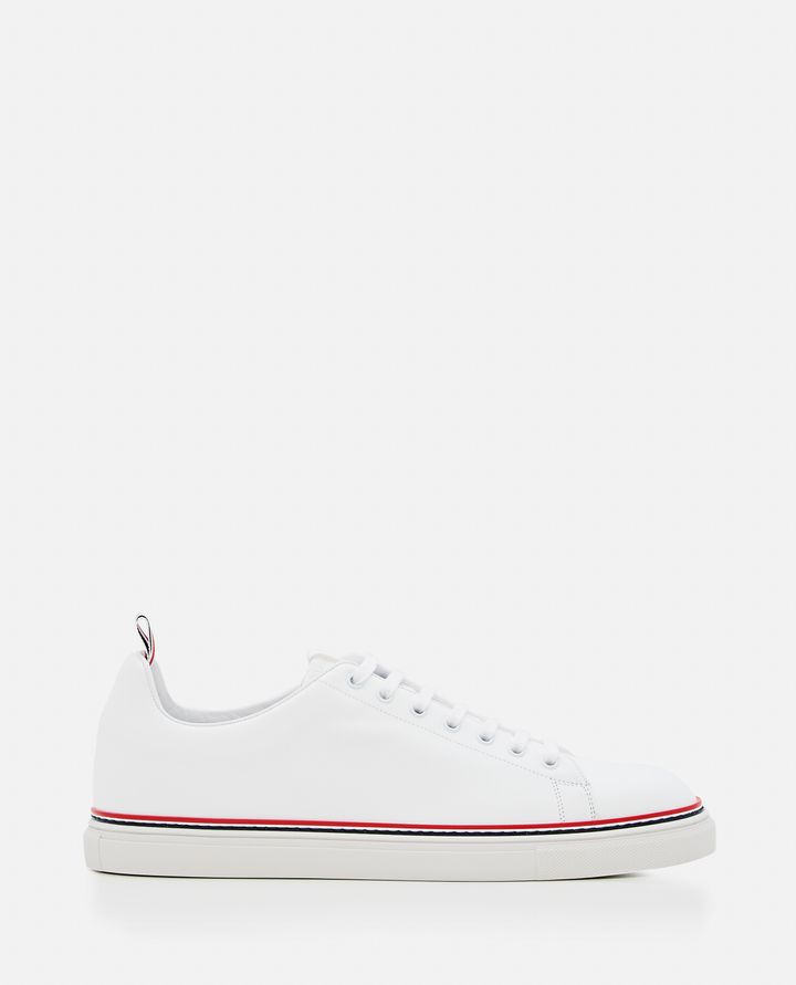 Thom Browne - CALF LEATHER TENNIS SHOES _1