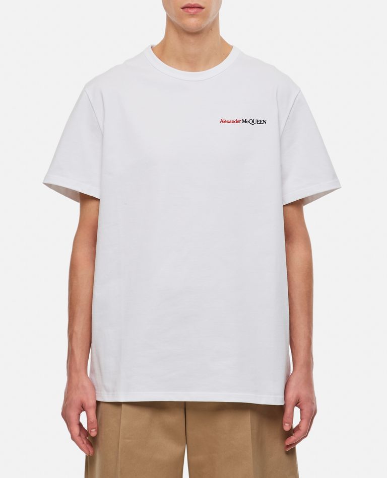 Alexander mcqueen clearance white t shirt