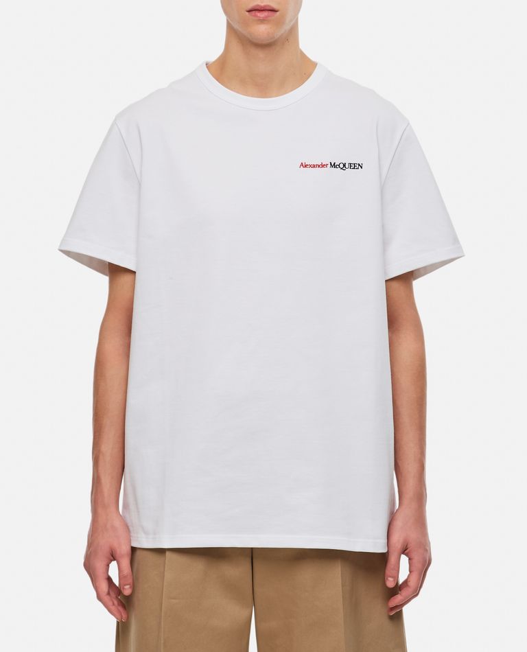 Alexander McQueen  ,  Jersey T-shirt  ,  White S