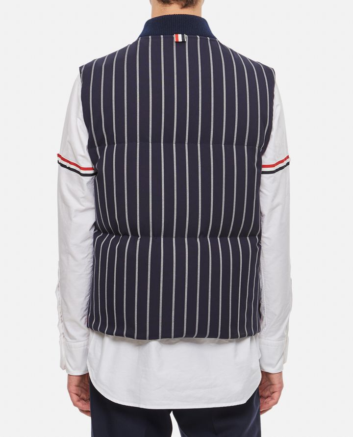 Thom Browne - GILET IN LANA A RIGHE_3