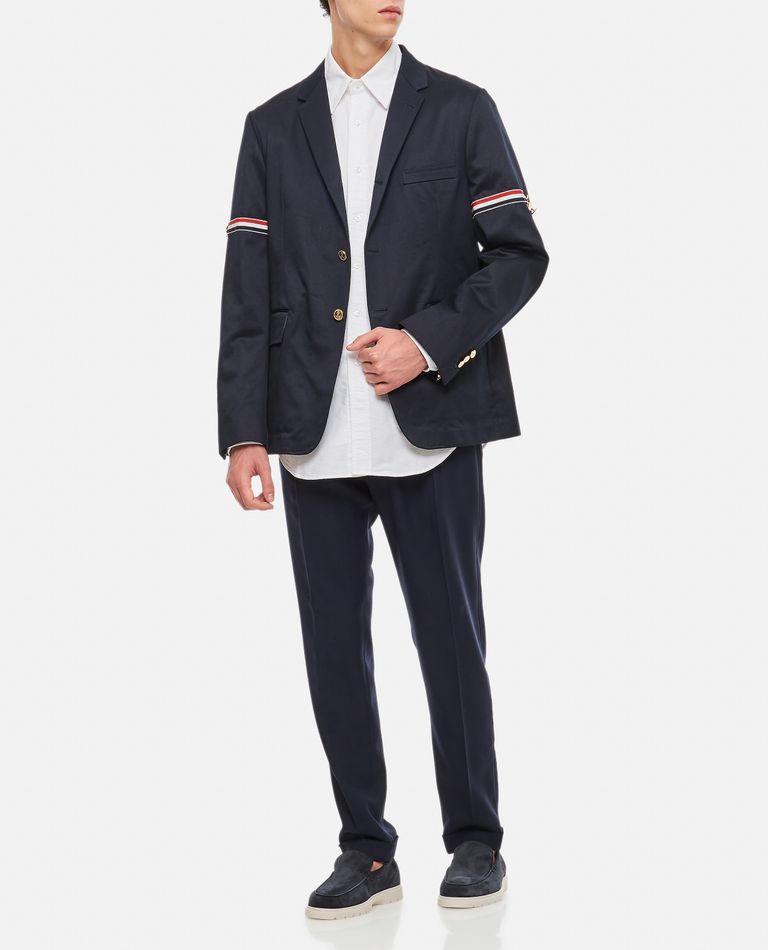 Thom Browne  ,  Unconstructed Classic Sport Jacket  ,  Blue 3