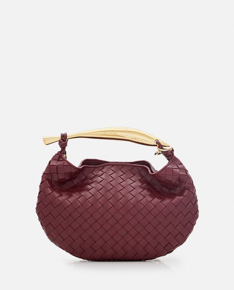 Bottega Veneta  ,  Small Sardine Chain Leather Shoulder Bag  ,  Red TU