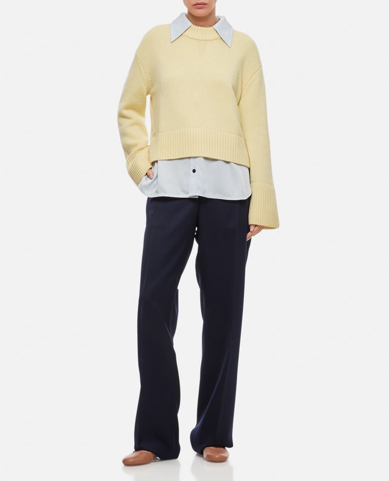 Lisa Yang  ,  Sony Cashmere Sweater  ,  Beige 1