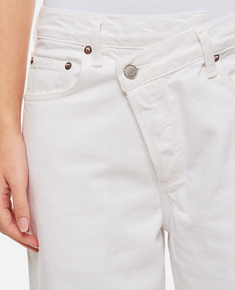 CRISS CROSS REGULAR DENIM PANTS for Women - Agolde | Biffi