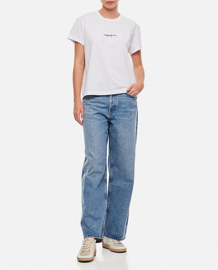 Stella McCartney  ,  Embroidery T-shirt  ,  White XS