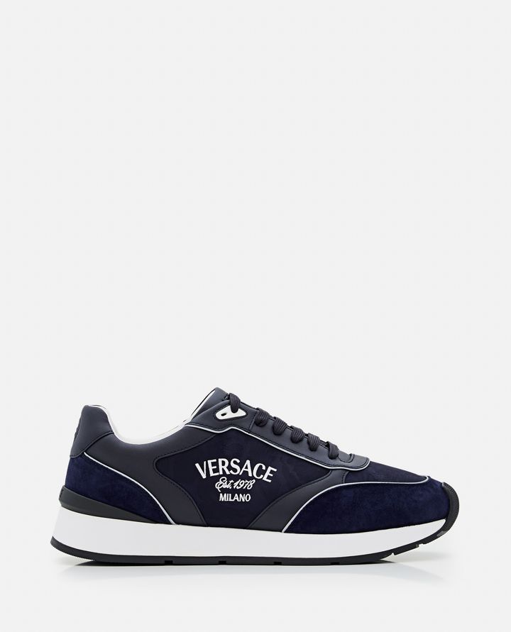Versace - CALF LEATHER SNEAKERS_1