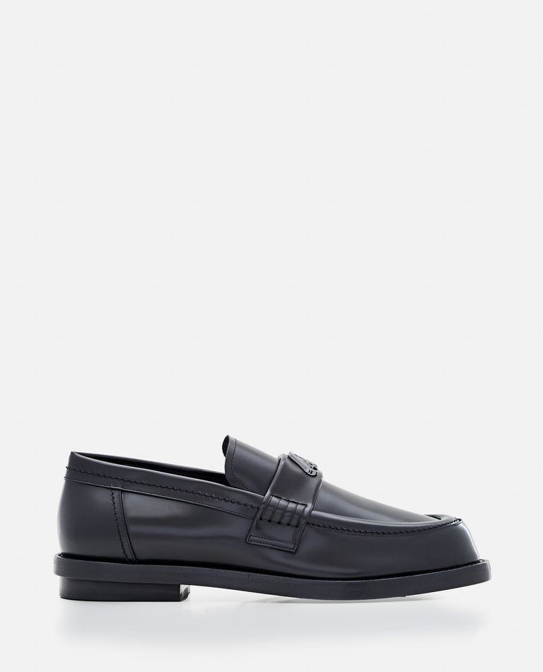 Alexander McQueen  ,  Leather Loafers  ,  Black 42