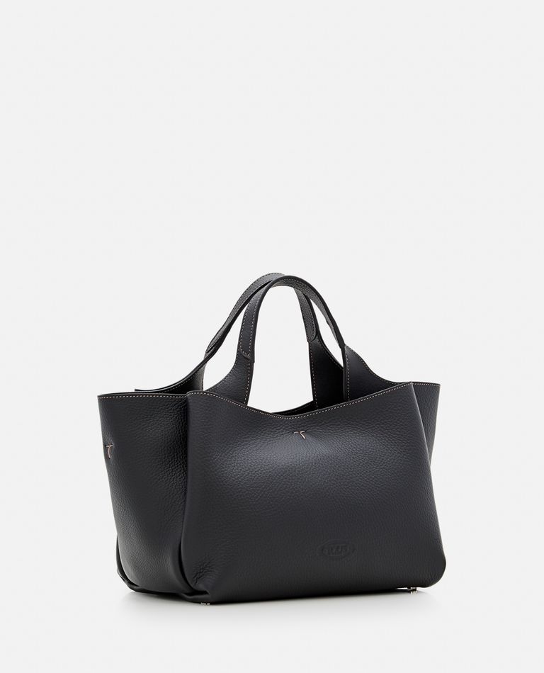 Tod's  ,  Borsa Tote Mini Leather  ,  Nero TU