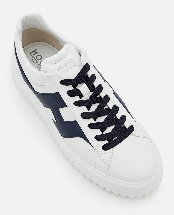 Hogan - H-STRIPES LACED SNEAKERS_4