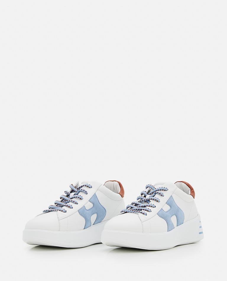 Hogan  ,  Rebel H564 Leather Sneakers  ,  White 37,5
