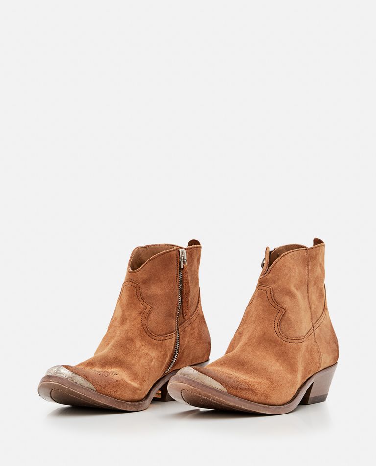 Golden Goose  ,  Leather Ankle Boots  ,  Brown 39