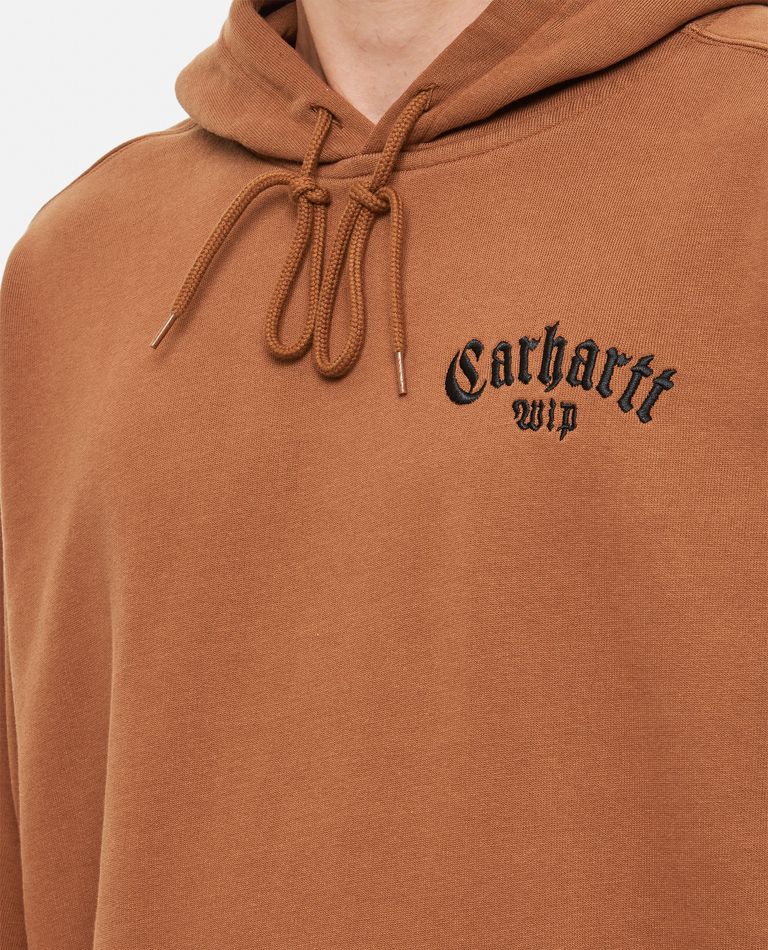 [CARHARTTWIP] HOODED ONYX SCRIPT SWEATSHIRT ★大人気★ HOODED ONYX SCRIPT SWEATSHIRT for Men - Carhartt WIP | Biffi