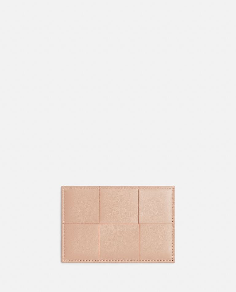 Bottega Veneta  ,  Leather Card-holder  ,  Rose TU