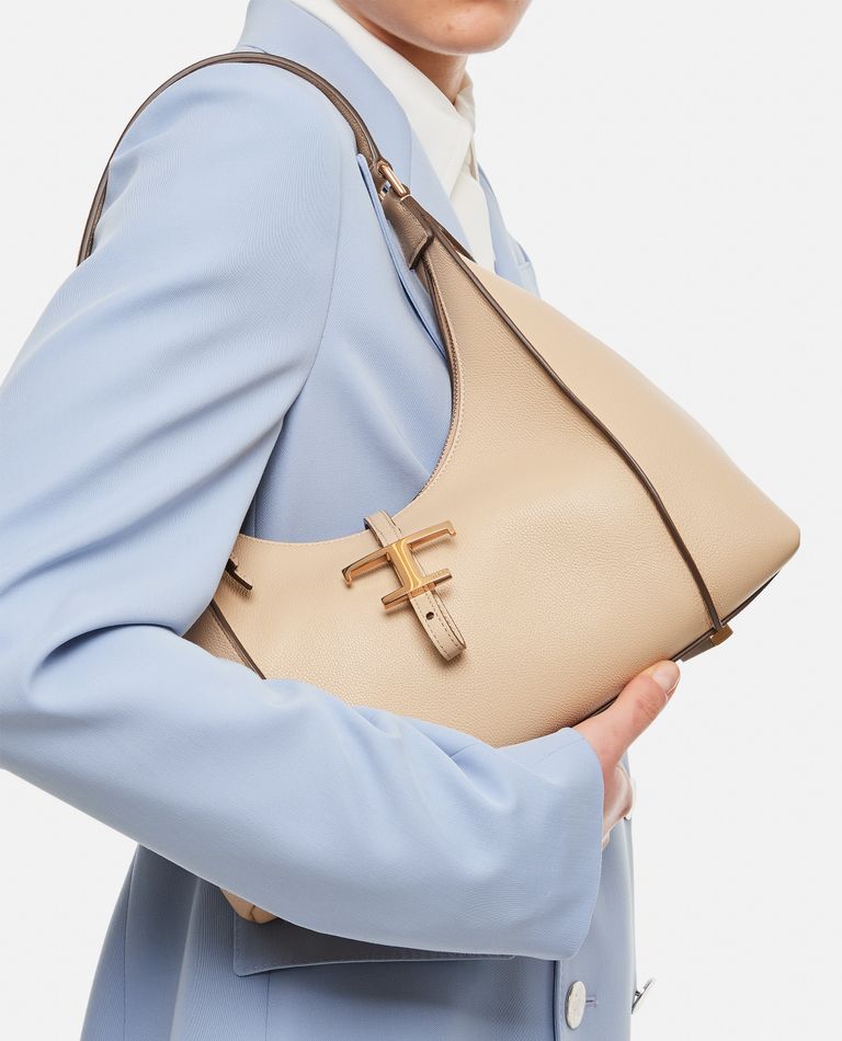 T TIMELESS SMALL LEATHER HOBO BAG for Women - Tod's sale | Biffi