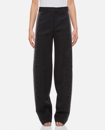 The Attico - JAGGER LONG PANTS W/STRASS