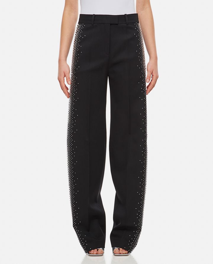 The Attico - JAGGER LONG PANTS W/STRASS_1