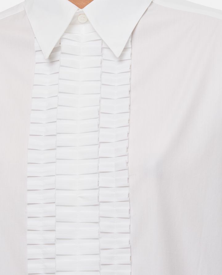 Marni - LONG SLEEVE SHIRT W/ FRONT PLEATED DETAIL_4