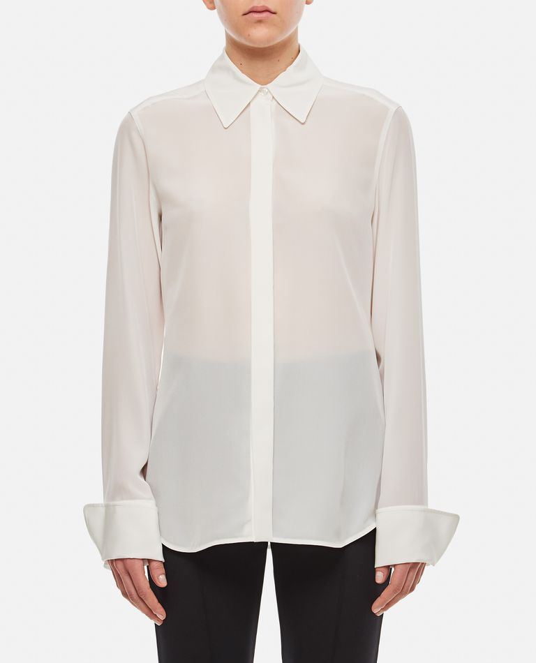 Sportmax  ,  Leila Long Sleeve Shirt  ,  White 38