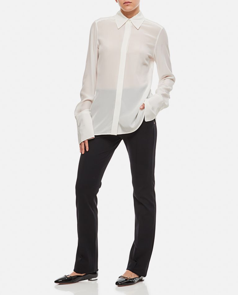 Sportmax  ,  Leila Long Sleeve Shirt  ,  White 42