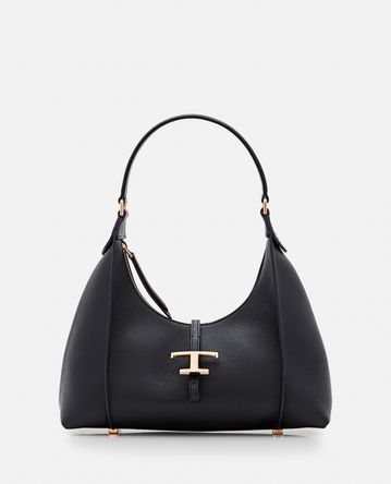 Tod's - T TIMELESS SMALL LEATHER HOBO BAG