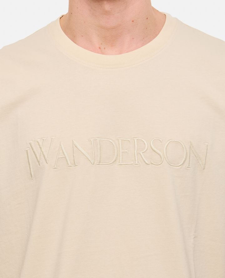 JW Anderson - LOGO EMBROIDERY T-SHIRT_4