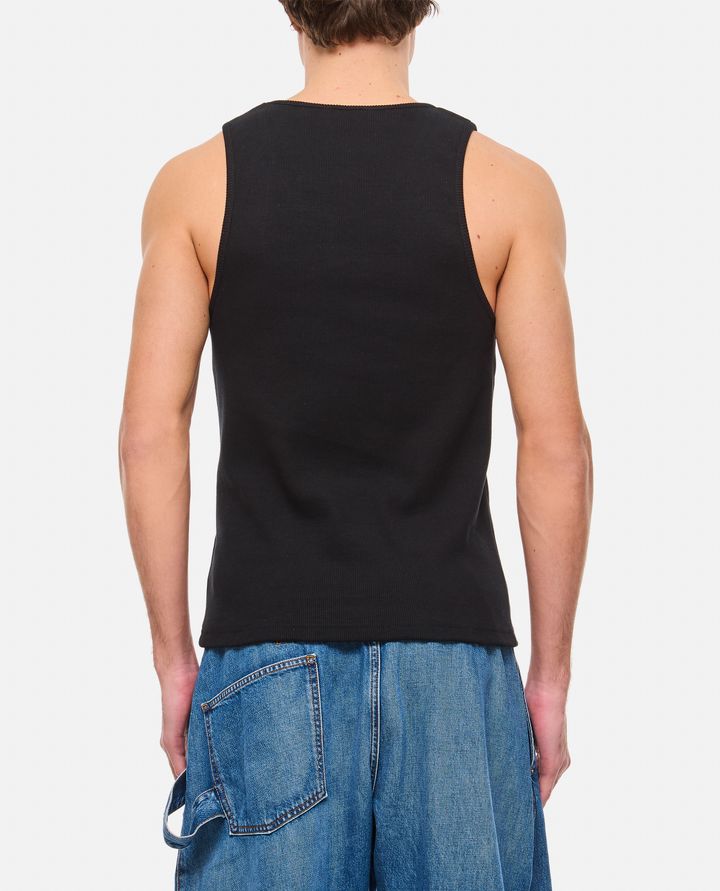 JW Anderson - ANCHOR EMBROIDERY TANK TOP_3