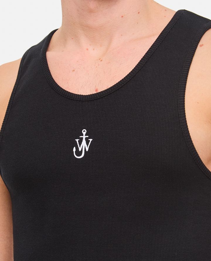JW Anderson - ANCHOR EMBROIDERY TANK TOP_4