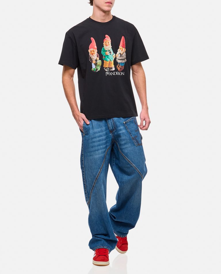 JW Anderson  ,  Gnome Trio T-shirt  ,  Black S