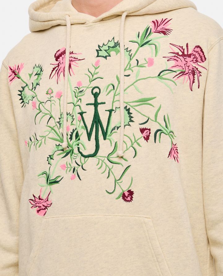 JW Anderson - POL THISTLE EMBROIDERY HOODIE_4