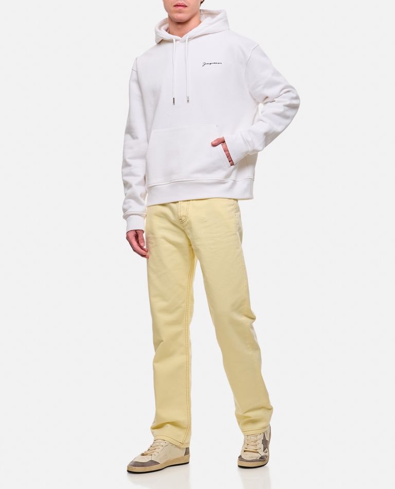 Jacquemus  ,  Brode Cotton Sweatshirt  ,  White XL