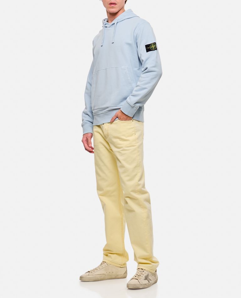 Stone Island  ,  Hoodie Sweatshirt  ,  Sky Blue L