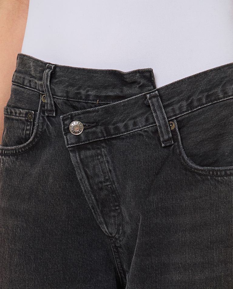 CRISS CROSS REGULAR DENIM PANTS for Women - Agolde | Biffi