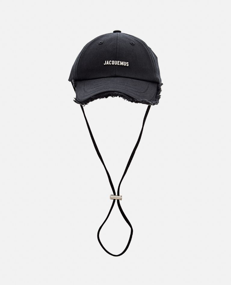 Jacquemus  ,  La Casquette Artichaut Baseball Hat  ,  Black 56