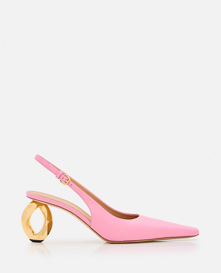 JW Anderson  ,  Chain Heel Slingback  ,  Rose 39