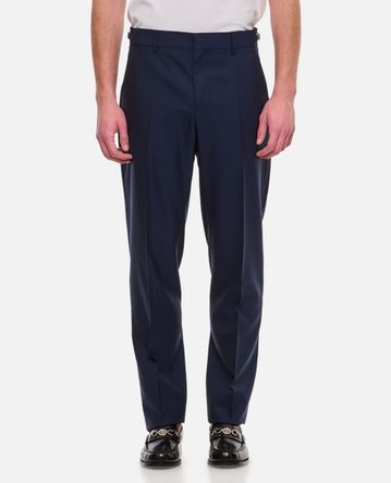 Versace - FORMAL PANT WOOL CANVAS FABRIC
