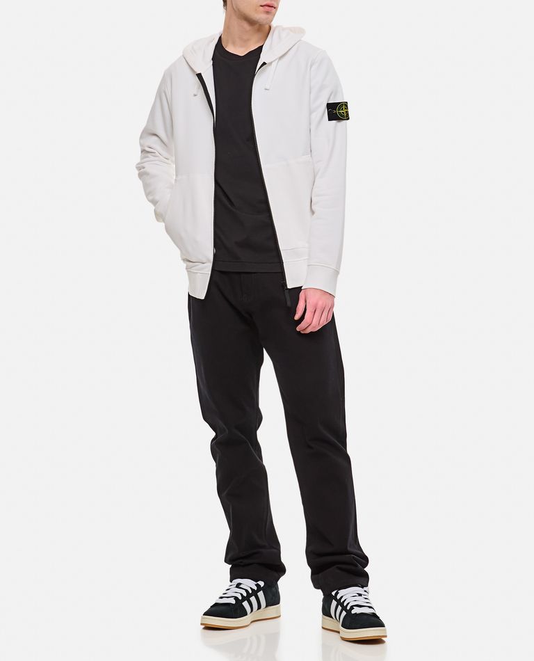 Stone Island  ,  Hoodie Sweatshirt  ,  White M