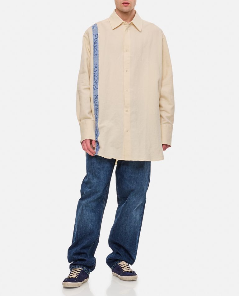 JW Anderson  ,  Tea Towel Oversized Shirt  ,  White L